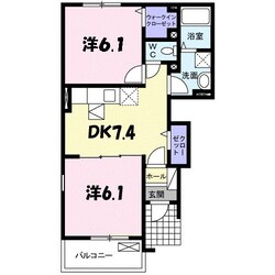 シュー・シノワの物件間取画像